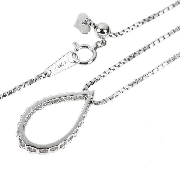 Pt900/ Pt850 H＆C ダイヤモンド ペンダントネックレス 0.676ct