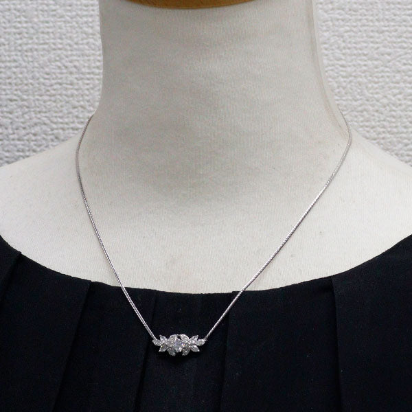 Pt900/Pt850 ダイヤモンド ペンダントネックレス 1.59ct