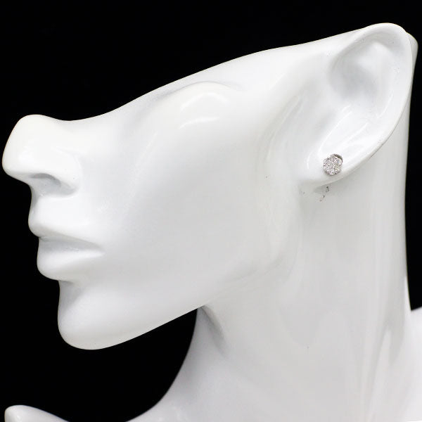 K18WG ダイヤモンド ピアス 0.50ct