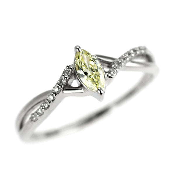 Pt900 ダイヤモンド リング 0.27ct