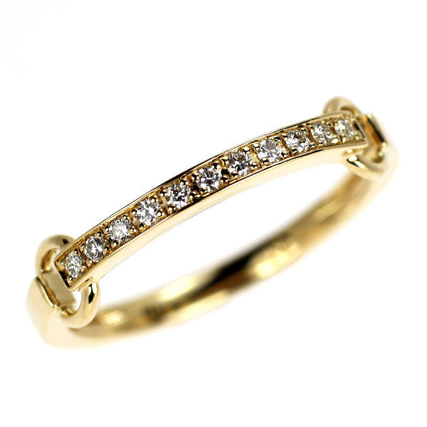 ローズヴィフ K18YG ダイヤモンド リング 0.06ct