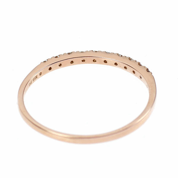 K18PG ダイヤモンド リング 0.10ct