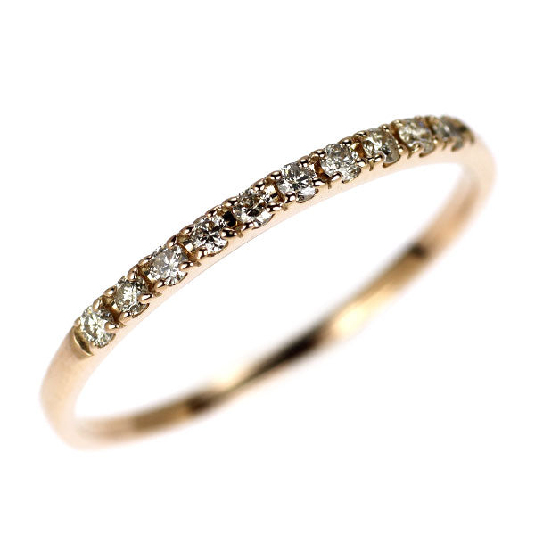 K18PG ダイヤモンド リング 0.10ct