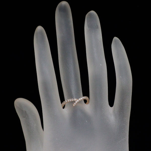 K18PG ダイヤモンド リング 0.30ct