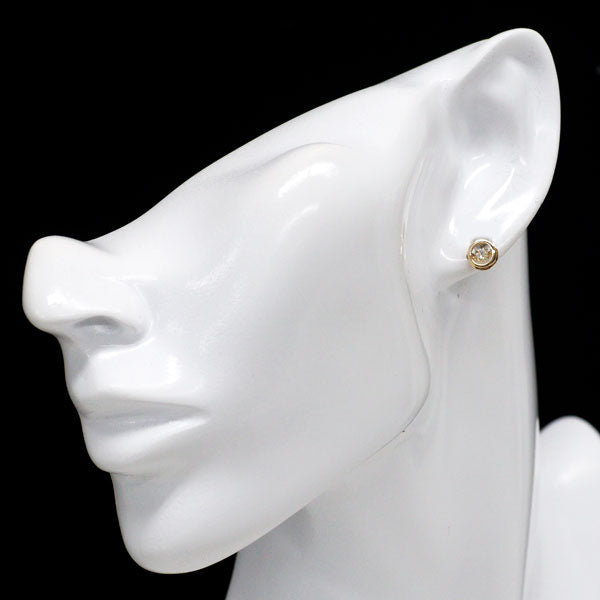 K18YG ダイヤモンド ピアス 0.16ct