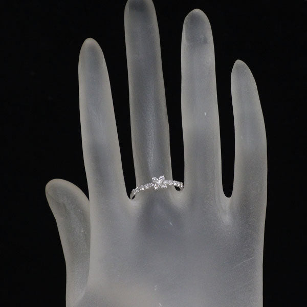 K18WG ダイヤモンド リング 0.45ct