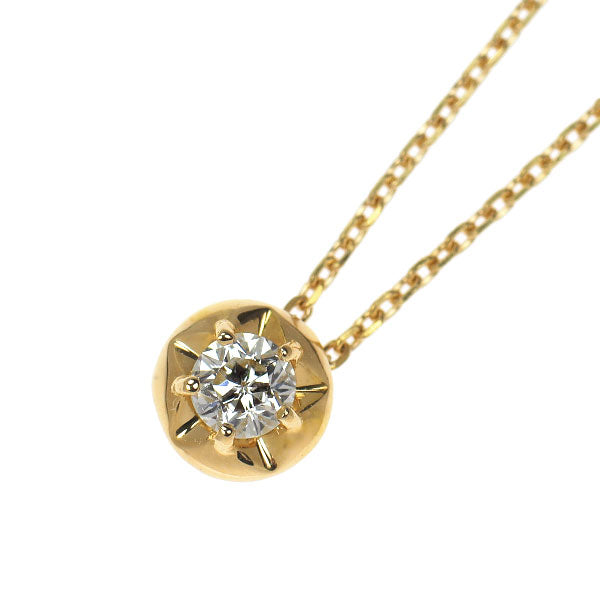 Wish upon a star K18YG ダイヤモンド ペンダントネックレス 0.126ct