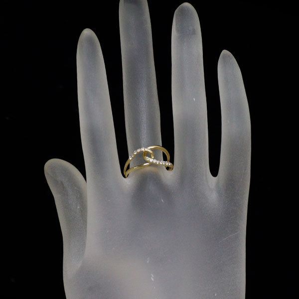 K18YG ダイヤモンド リング 0.15ct