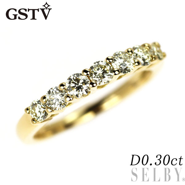GSTV K18YG ダイヤモンド リング 0.30ct ピンキー