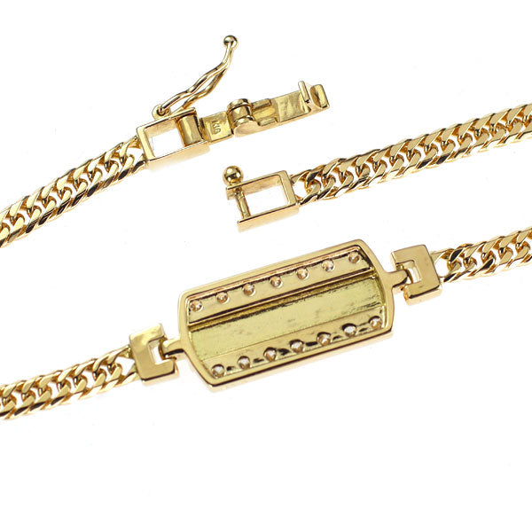 K18YG ダイヤモンド ブレスレット 0.15ct