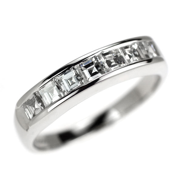 Pt900 カレカット ダイヤモンド リング 1.01ct