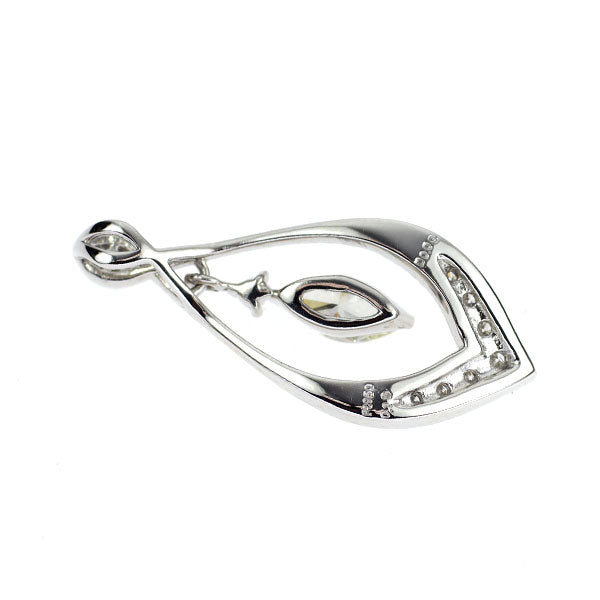 Pt950 ダイヤモンド ペンダントトップ 0.18ct D0.09ct