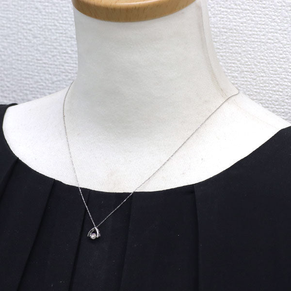 Pt900/ Pt850 ダイヤモンド ペンダントネックレス 0.20ct