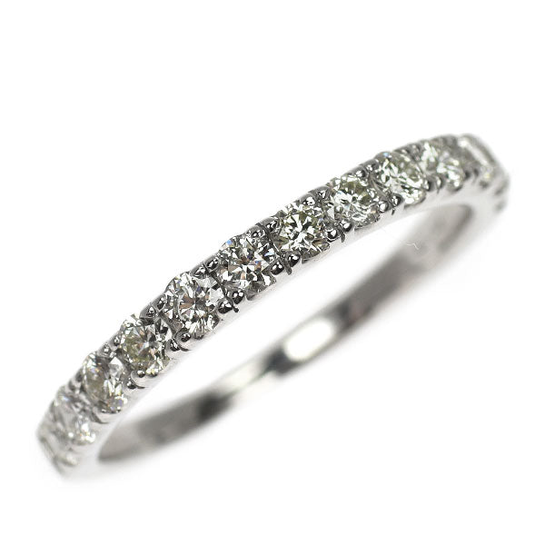 Pt950 ダイヤモンド リング 0.50ct ハーフエタニティ