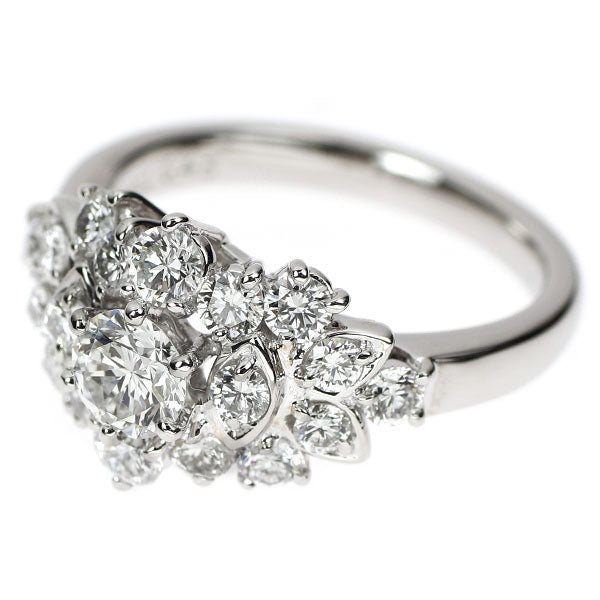 ロイヤルアッシャー Pt900 ダイヤモンド  リング 0.46ct D1.10ct 《セルビー銀座店》【中古】