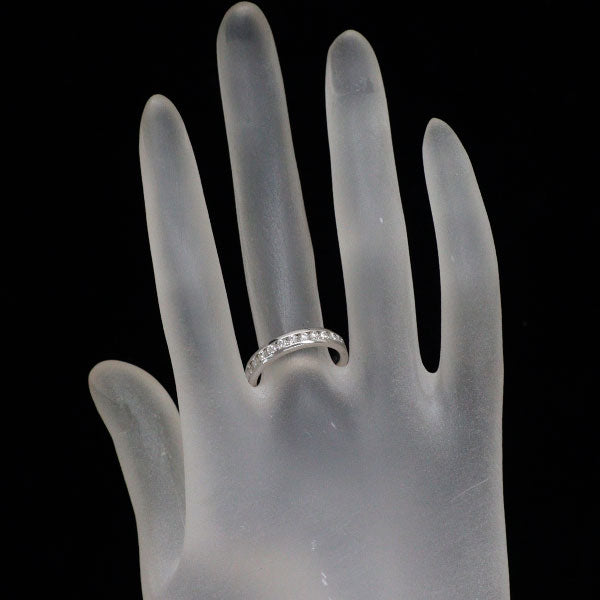 K18WG ダイヤモンド リング 0.50ct ハーフエタニティ