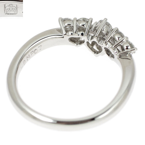 ロイヤルアッシャー Pt900 ダイヤモンド リング 0.54ct