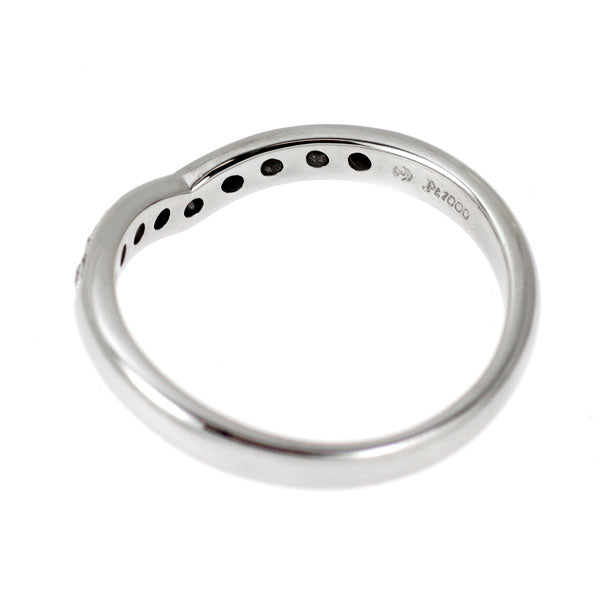 田崎真珠 Pt1000 ダイヤモンド リング 0.12ct