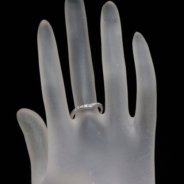 田崎真珠 Pt1000 ダイヤモンド リング 0.12ct