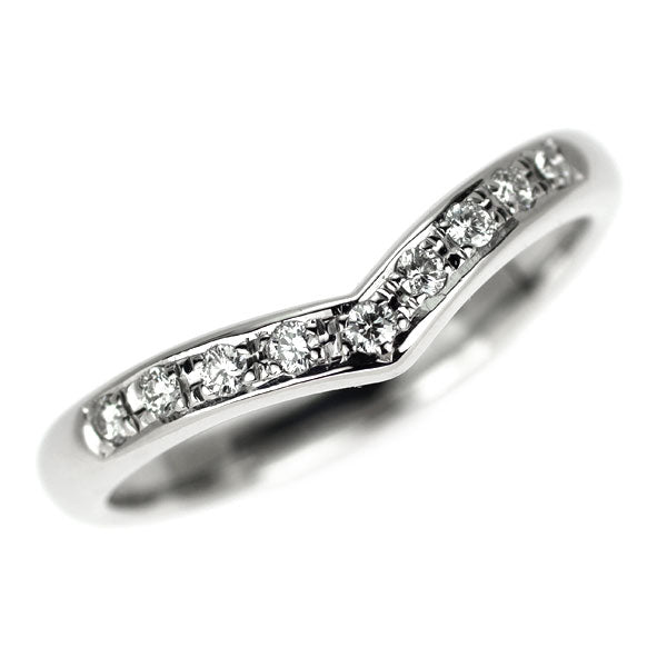 田崎真珠 Pt1000 ダイヤモンド リング 0.12ct