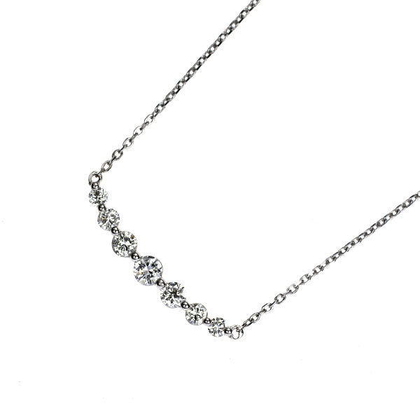 Pt900/ Pt850 ダイヤモンド ペンダントネックレス 0.25ct
