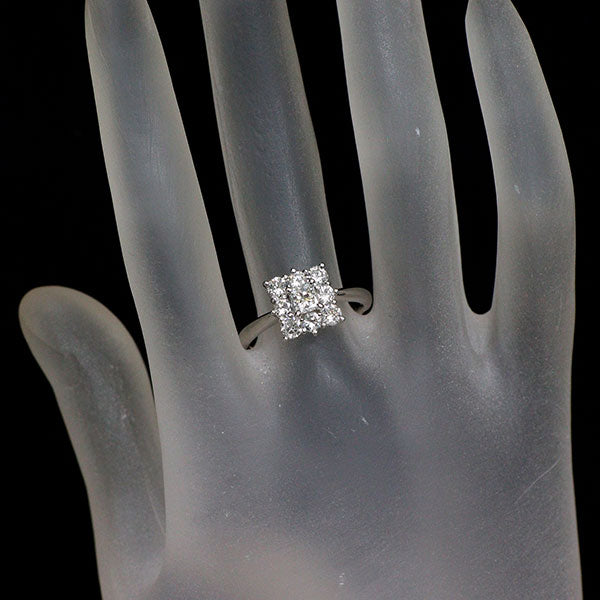 Pt900 ダイヤモンド リング 1.10ct