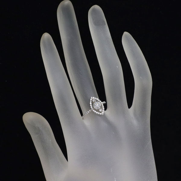 Pt900 ダイヤモンド リング 0.51ct D0.27ct