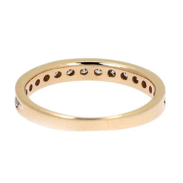 K18PG ダイヤモンド リング 0.30ct ハーフエタニティ