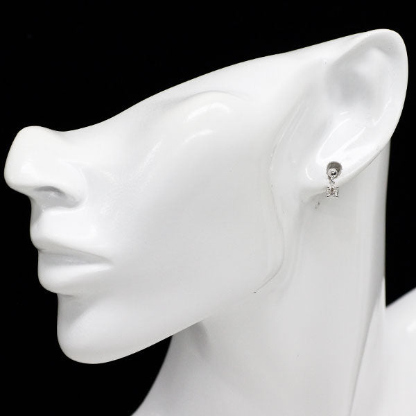 K18WG ダイヤモンド ピアス 0.392ct