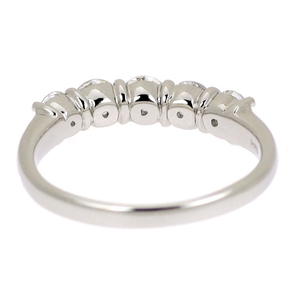Pt950 ダイヤモンド リング 1.00ct 一文字