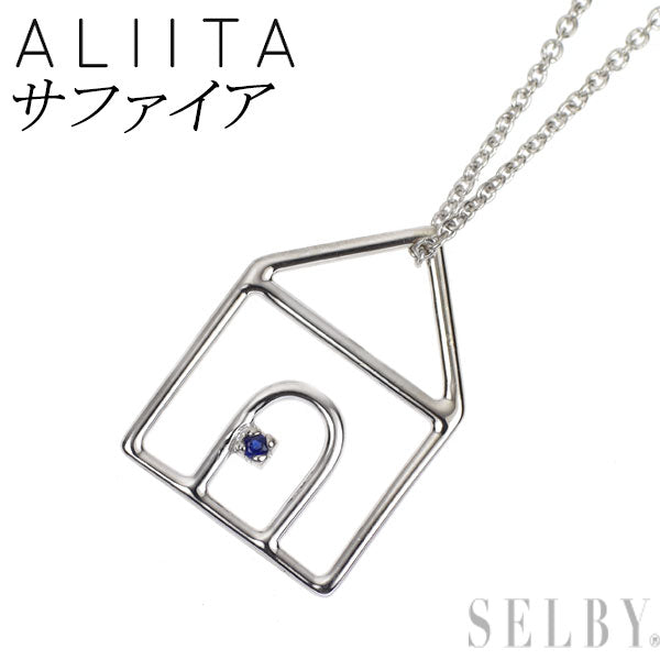 ALIITA/アリータ K9WG サファイア ペンダントネックレス CASITA