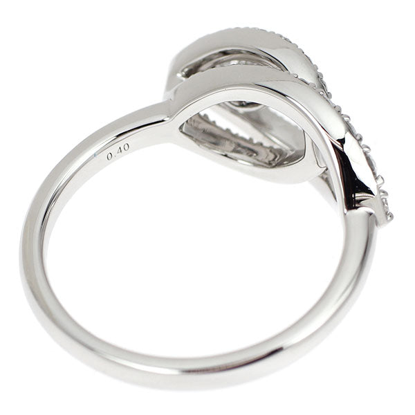 Pt900 ダイヤモンド リング 0.229ct E SI2 VG D0.40ct
