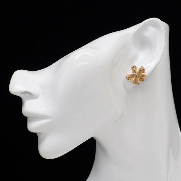 K18PG ダイヤモンド ピアス 0.26ct
