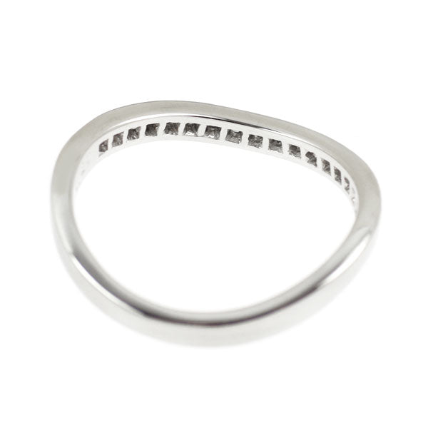 Pt900 ダイヤモンド リング 0.20ct ハーフエタニティ