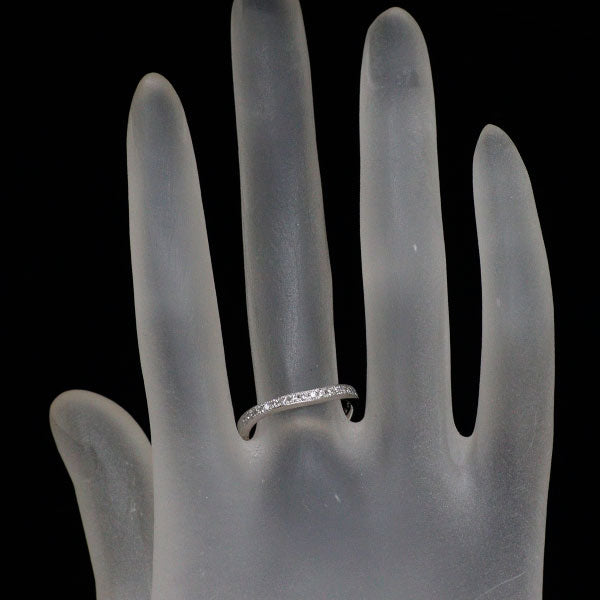 Pt900 ダイヤモンド リング 0.20ct ハーフエタニティ
