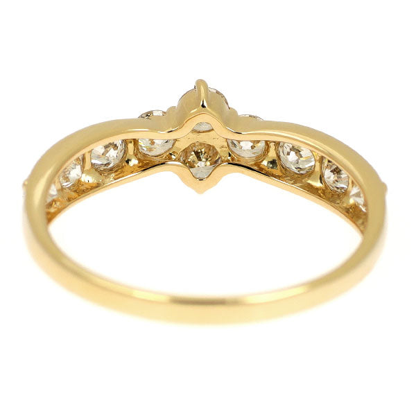 K18YG ダイヤモンド リング 1.00ct