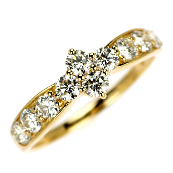 K18YG ダイヤモンド リング 1.00ct
