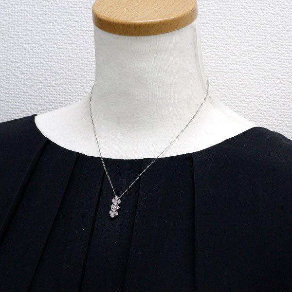 K18WG ダイヤモンド ペンダントネックレス 1.00ct