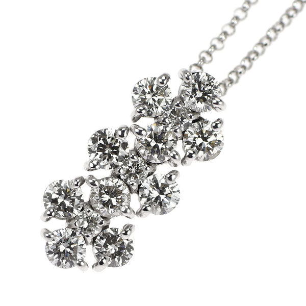 K18WG ダイヤモンド ペンダントネックレス 1.00ct