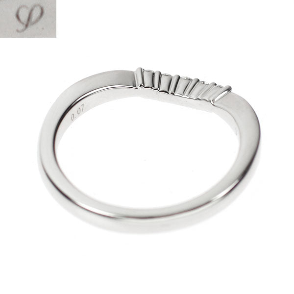アイプリモ Pt950 ダイヤモンド リング 0.07ct ジャスティア