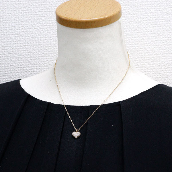 ポンテヴェキオ K18YG ダイヤモンド ペンダントネックレス 0.53ct ハート