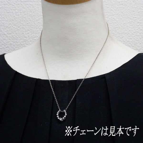 GSTV Pt950 ダイヤモンド ペンダントトップ 0.45ct