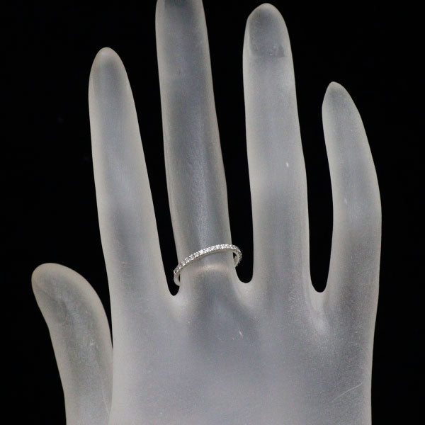 スタージュエリー Pt950 ダイヤモンド リング 0.15ct ハーフエタニティ