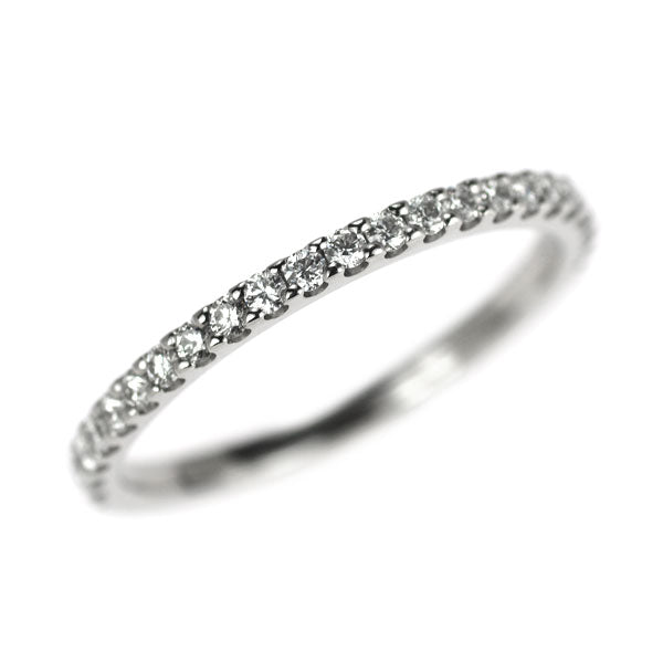 スタージュエリー Pt950 ダイヤモンド リング 0.15ct ハーフエタニティ