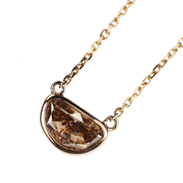 K18PG ダイヤモンド ペンダントネックレス 1.033ct