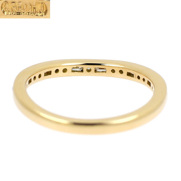 オレッキオ K18YG ダイヤモンド リング 0.23ct