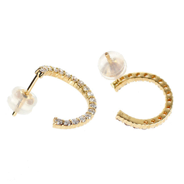 K18YG ダイヤモンド ピアス 0.50ct