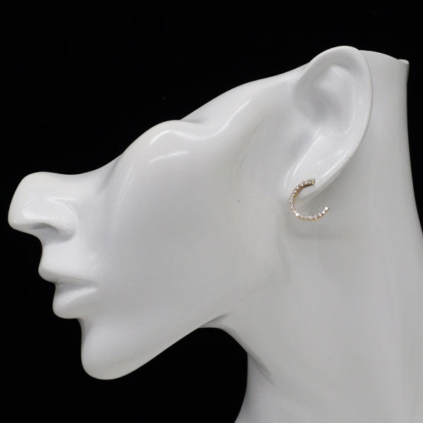 K18YG ダイヤモンド ピアス 0.50ct