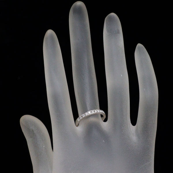 ダイヤモンドシライシ Pt950 H&Cダイヤモンド リング 0.280ct ハーフエタニティ