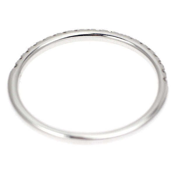 K18WG ダイヤモンド リング 0.22ct ハーフエタニティ